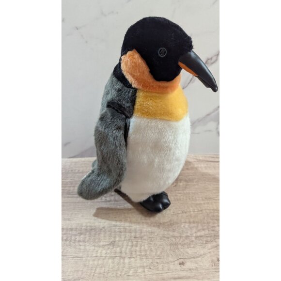 The Petting Zoo King Penguin Plush Stuffed Animal 12" Soft & Realistic Design - Picture 2 of 8